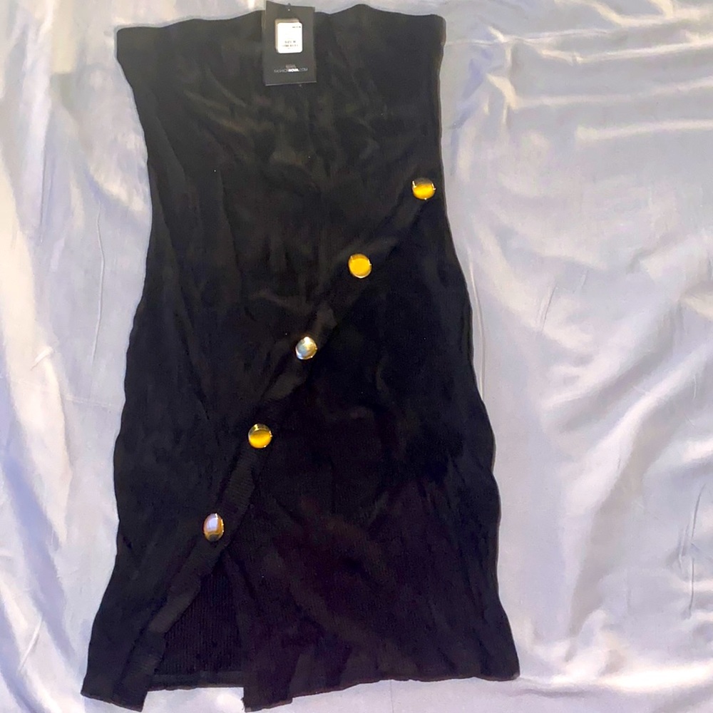 No Explanation Ribbed Mini Dress